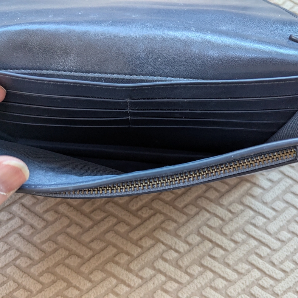 COACH Hayden Foldover Crossbody Clutch Bag With Scattered Rivets - Picture 8 of 10